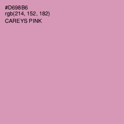#D698B6 - Careys Pink Color Image